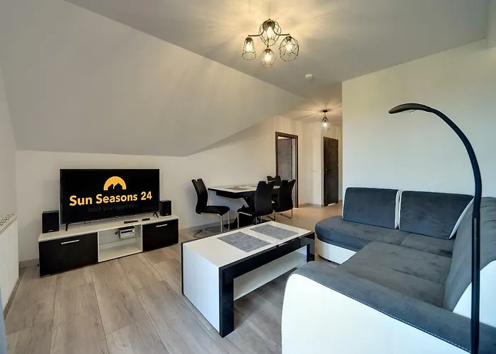 Nowoczesne I Stylowe Sun Seasons 24 W Karpaczu Z Parkingiem By Renters Карпач